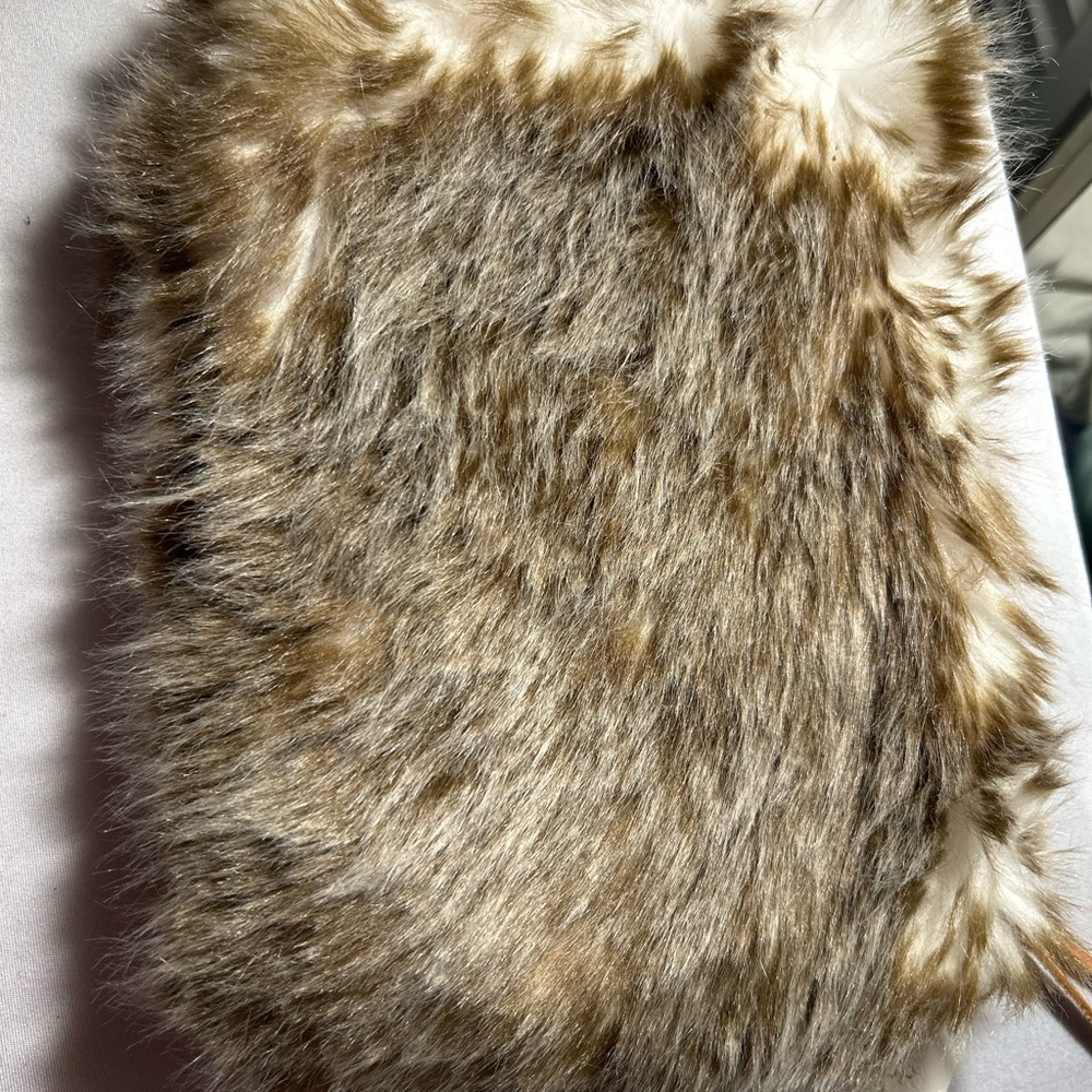 Nordstrom at Home Cuddle Up Faux Fur Pouch